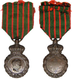 Medaille sainte helene 1860